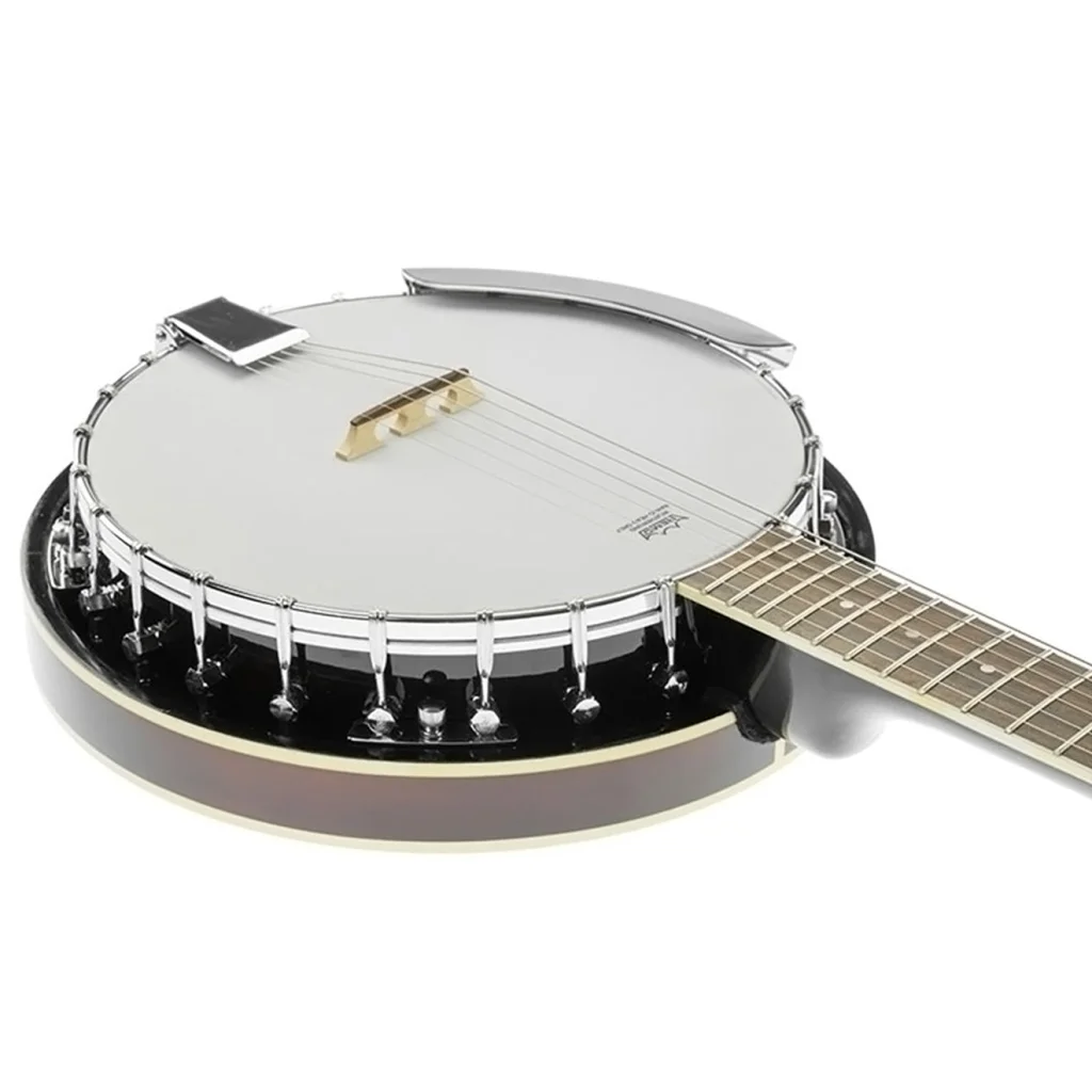 Karrera 6 String Resonator Banjo - Brown - Audio & Video >