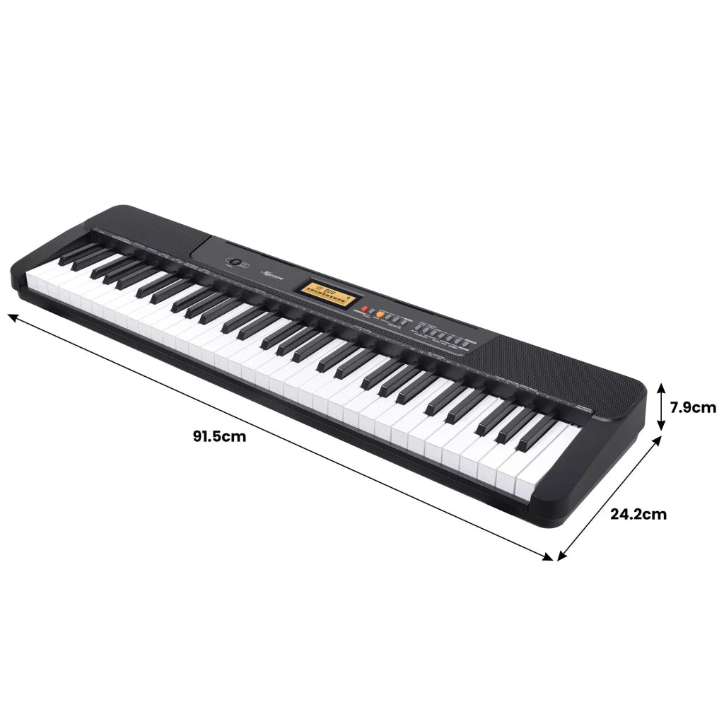 Karrera 61-Key Electronic Keyboard with LCD and Touch