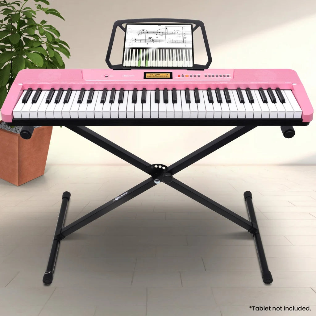 Karrera 61-Key Electronic Keyboard with LCD and Touch