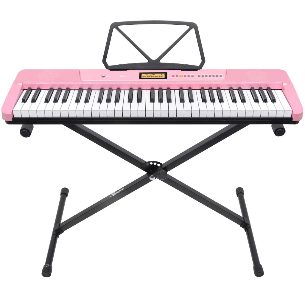 Karrera 61-Key Electronic Keyboard with LCD and Touch
