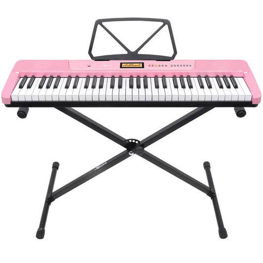 Karrera 61-Key Electronic Keyboard with LCD and Touch