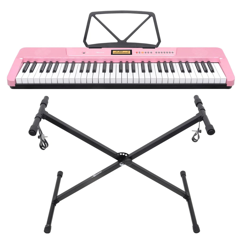 Karrera 61-Key Electronic Keyboard with LCD and Touch