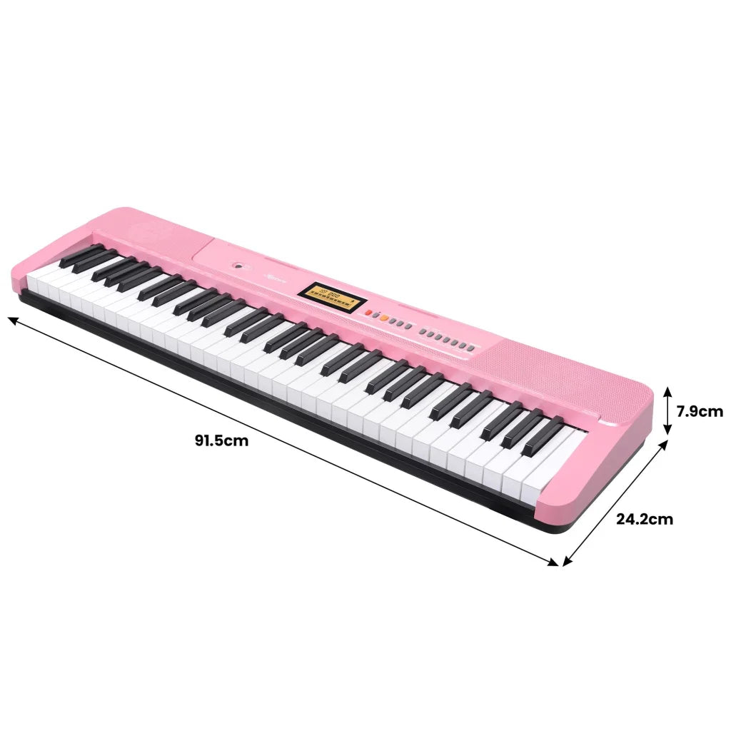 Karrera 61-Key Electronic Keyboard with LCD and Touch