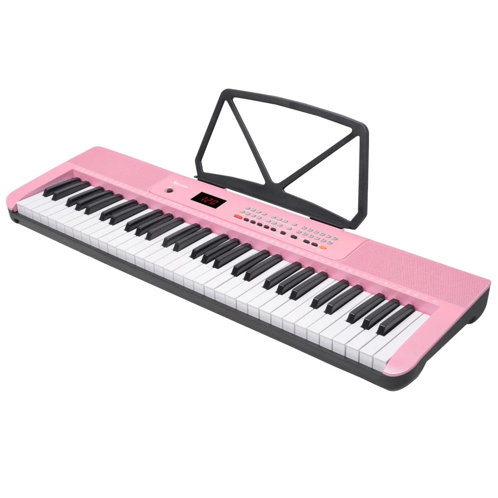 Karrera 61-Key Electronic Piano Keyboard with LED