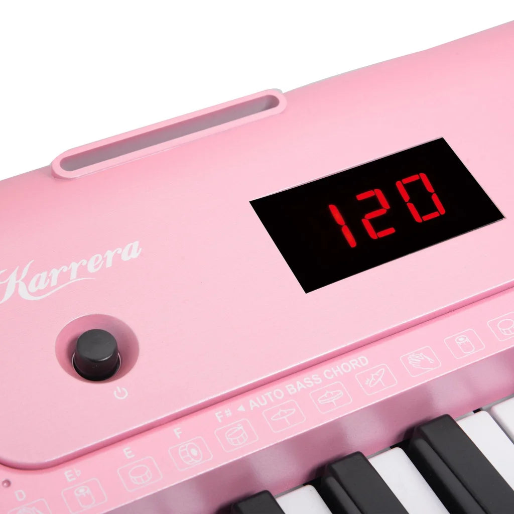Karrera 61-Key Electronic Piano Keyboard with LED