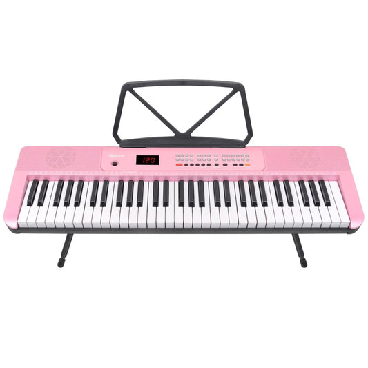 Karrera 61-Key Electronic Piano Keyboard with LED