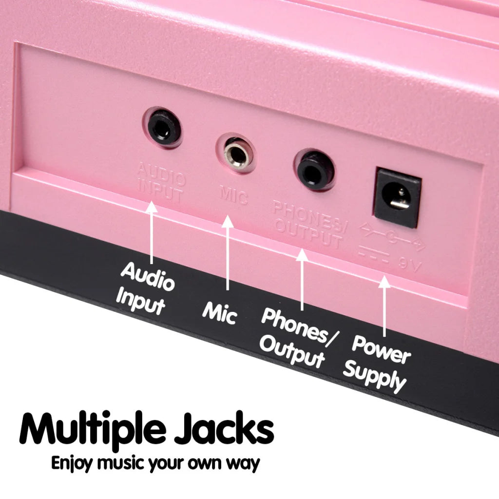 Karrera 61 Keys Electronic Keyboard Piano Music with Stand