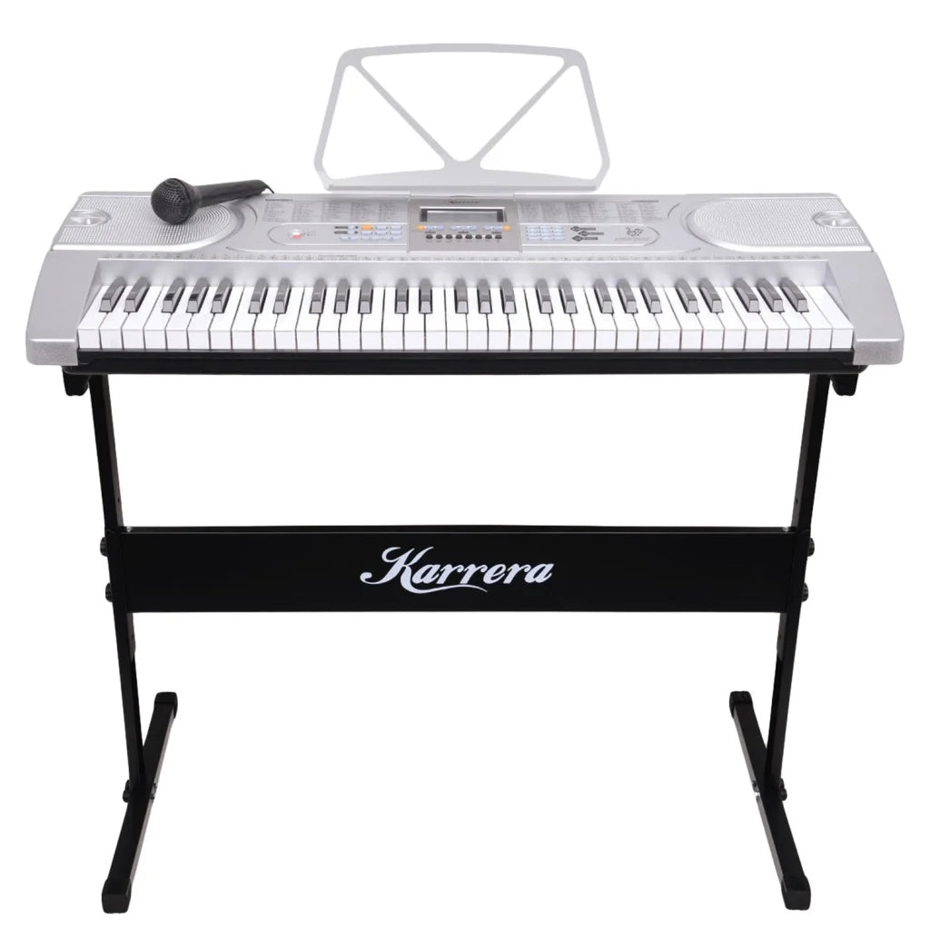 Karrera 61 Keys Electronic Keyboard Teaching Piano