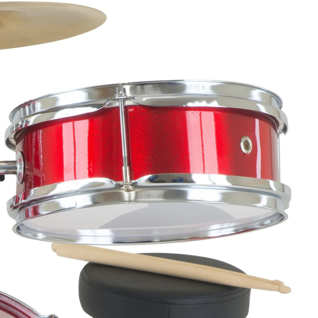 Karrera Children’s 4pc Drum Kit - Red - Audio & Video >