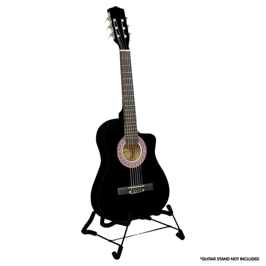 Karrera Childrens Acoustic Guitar Kids - Black - Audio &
