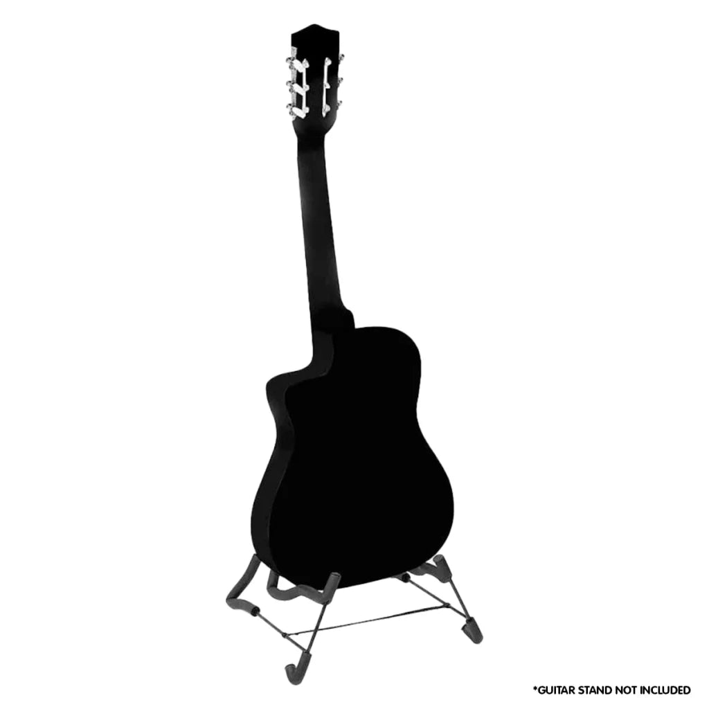 Karrera Childrens Acoustic Guitar Kids - Black - Audio &