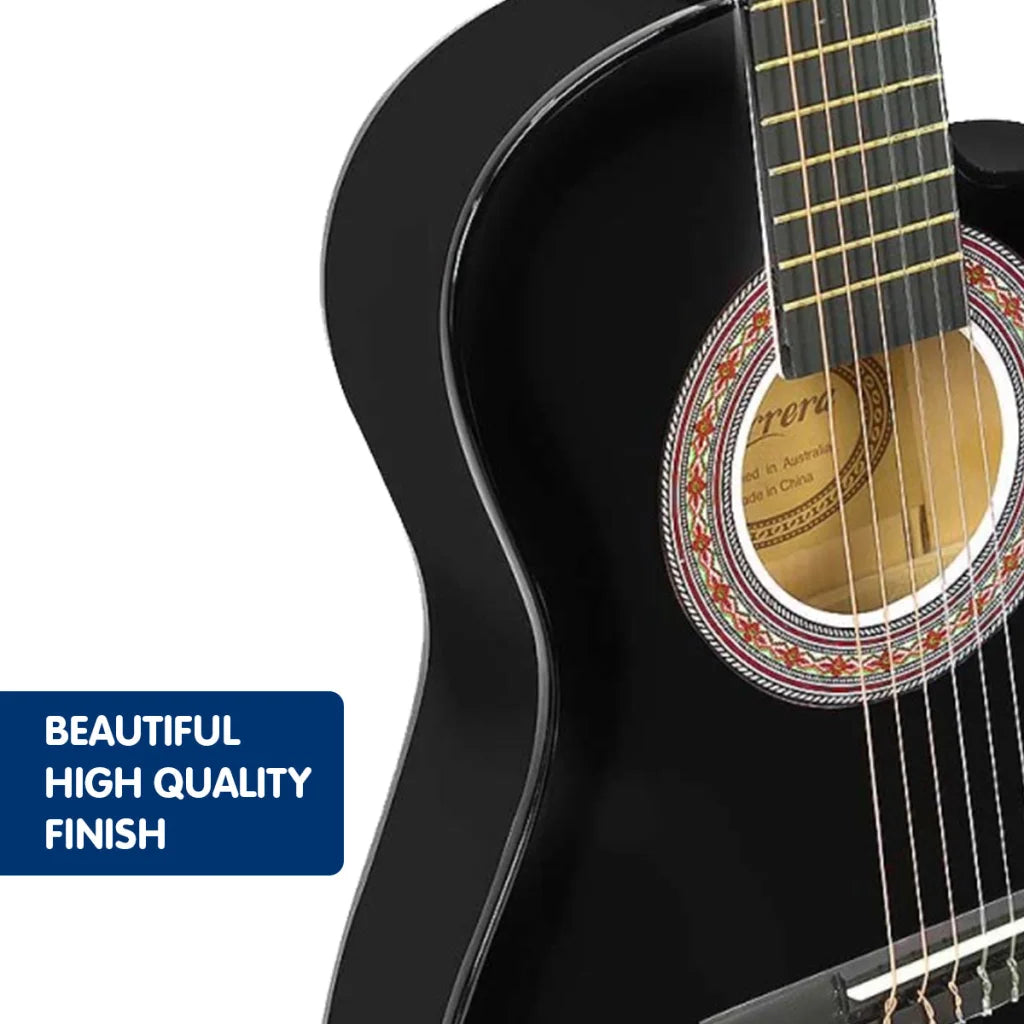 Karrera Childrens Acoustic Guitar Kids - Black - Audio &