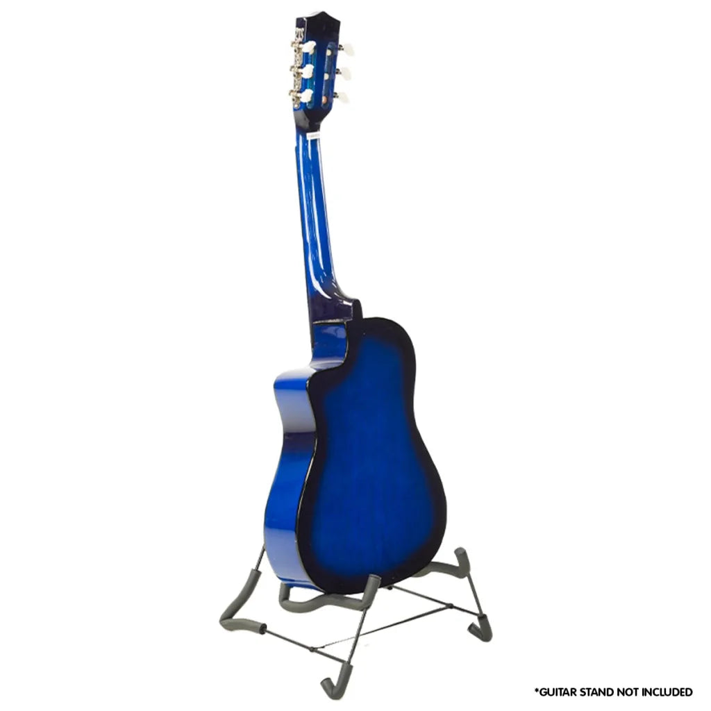 Karrera Childrens Acoustic Guitar Kids - Blue - Audio &
