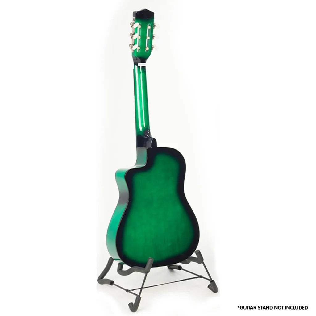 Karrera Childrens Acoustic Guitar Kids - Green - Audio &