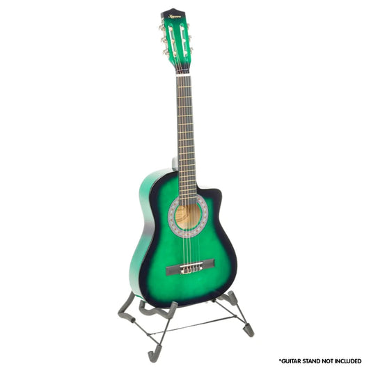 Karrera Childrens Acoustic Guitar Kids - Green - Audio &