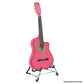 Karrera Childrens Acoustic Guitar Kids - Pink - Audio &