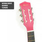 Karrera Childrens Acoustic Guitar Kids - Pink - Audio &