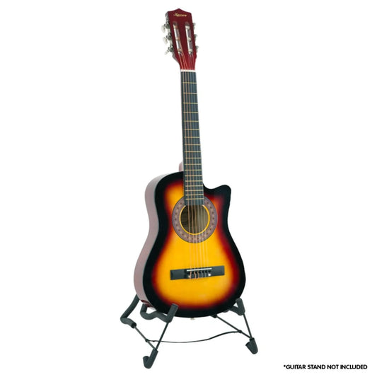 Karrera Childrens Acoustic Guitar Kids - Sunburst - Audio &