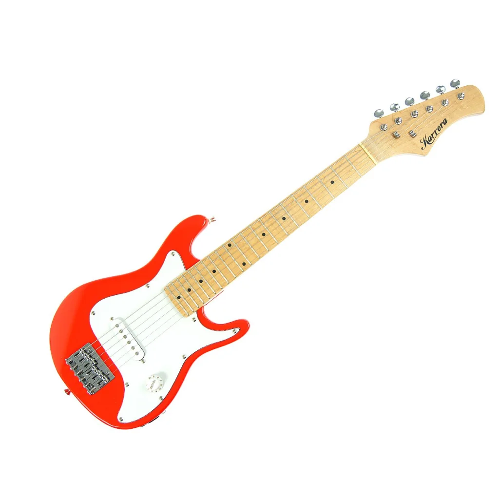 Karrera Electric Childrens Guitar Kids - Red - Audio &
