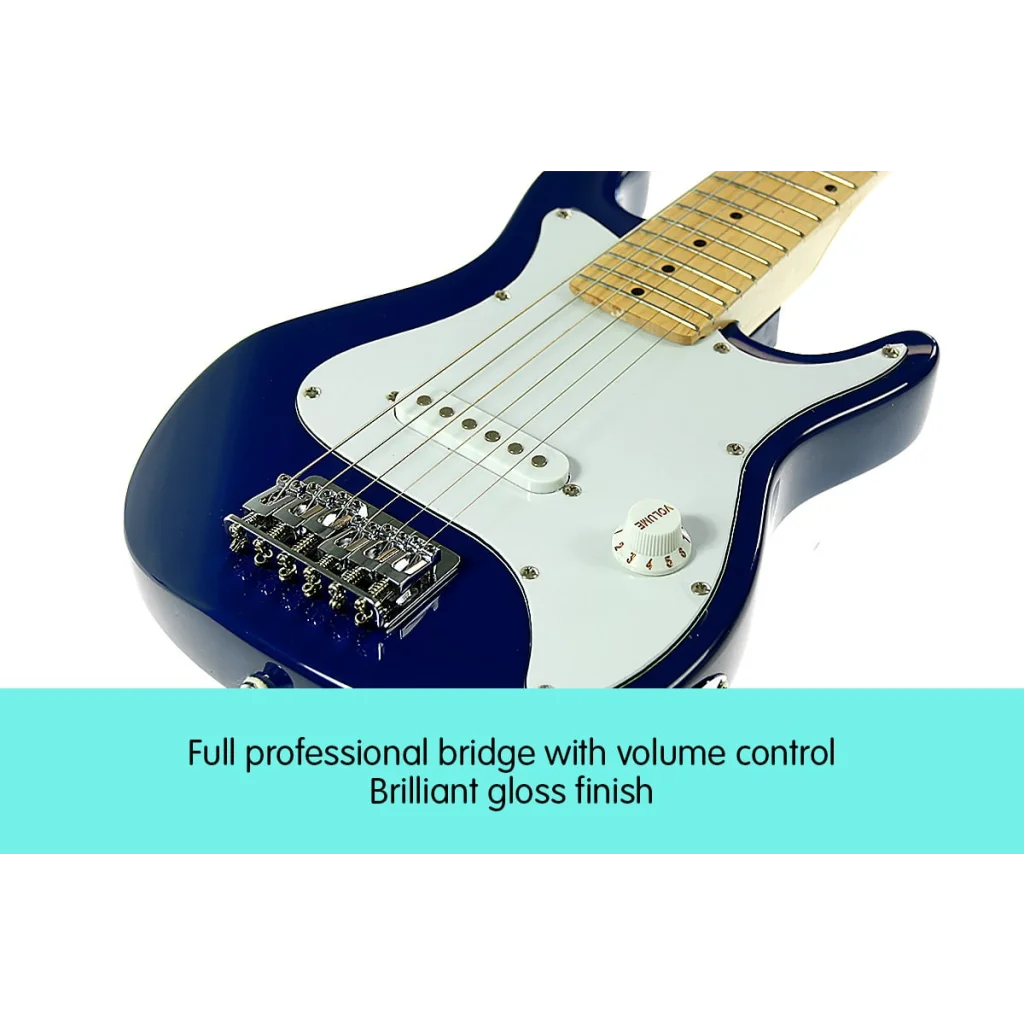 Karrera Electric Childrens Kids Guitar - Blue - Audio &