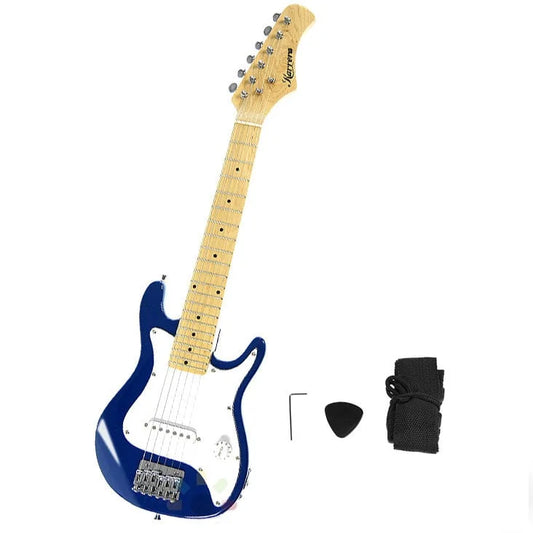 Karrera Electric Childrens Kids Guitar - Blue - Audio &