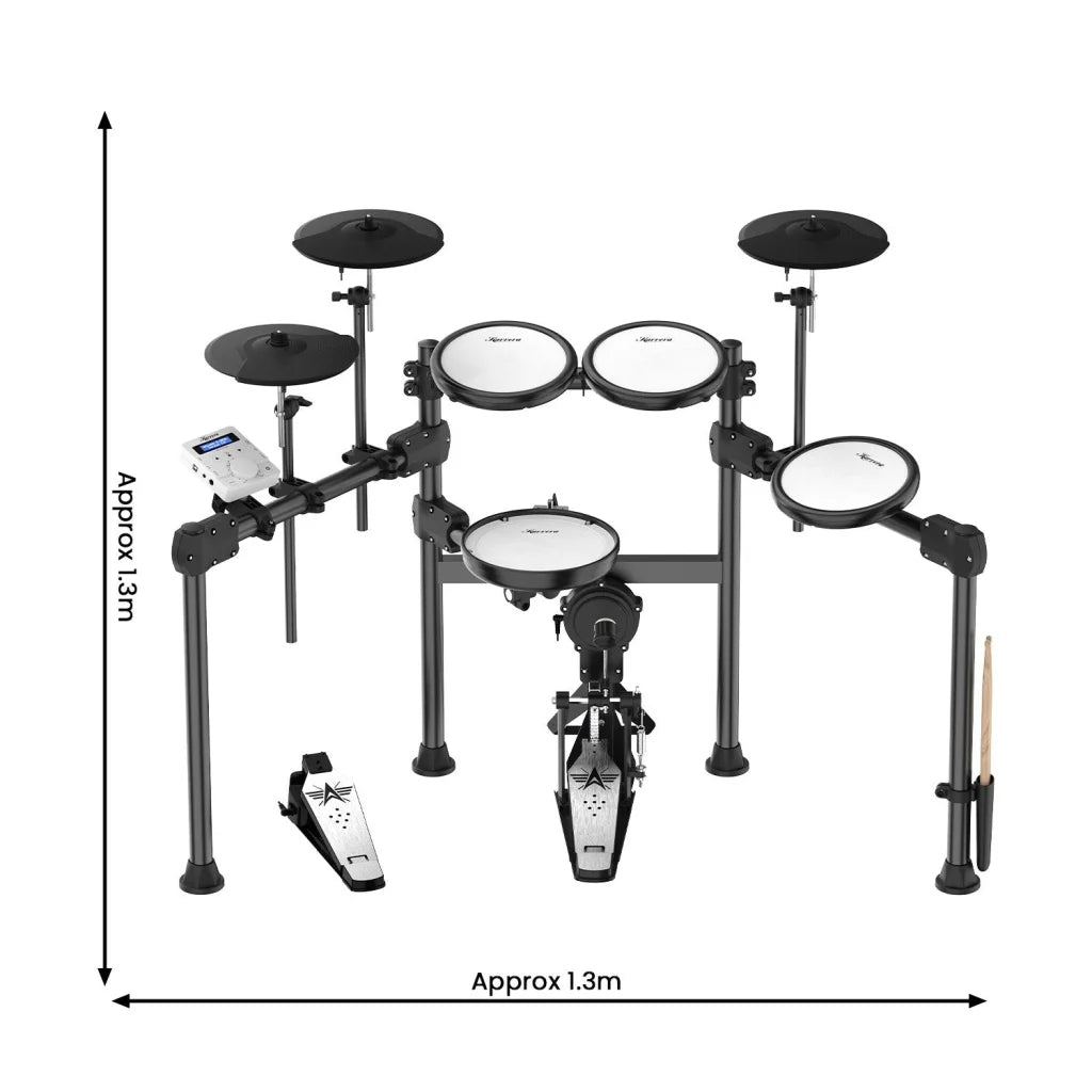 Karrera X23 Electronic Drum Kit with Sound Module 3 Toms