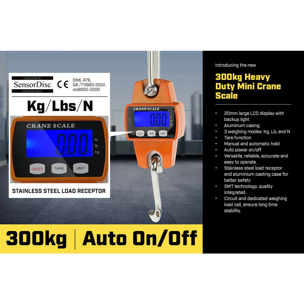 Kartrite Crane Scales Hanging 300Kg Industrial Electronic