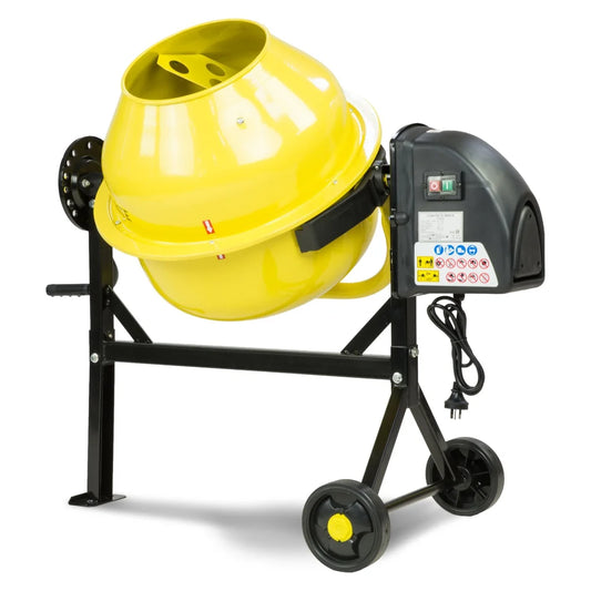 Kartrite Portable 63L Cement Concrete Mixer Dual Mix Blades