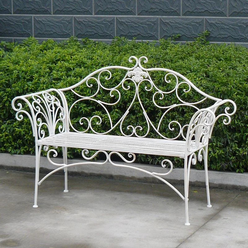 Katerina Bench - Antique White