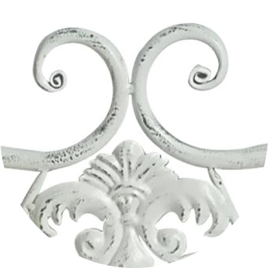 Katerina Bench Antique White ant 902
