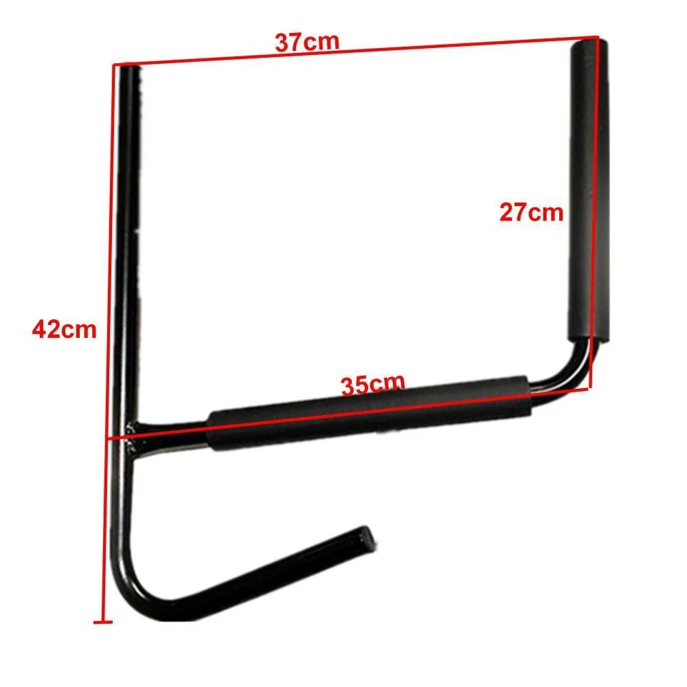 Kayak Wall Rack Carrier 2Pcs Canoe Paddle Surfboard Holder