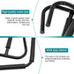 Kayak Wall Rack Carrier 2Pcs Canoe Paddle Surfboard Holder