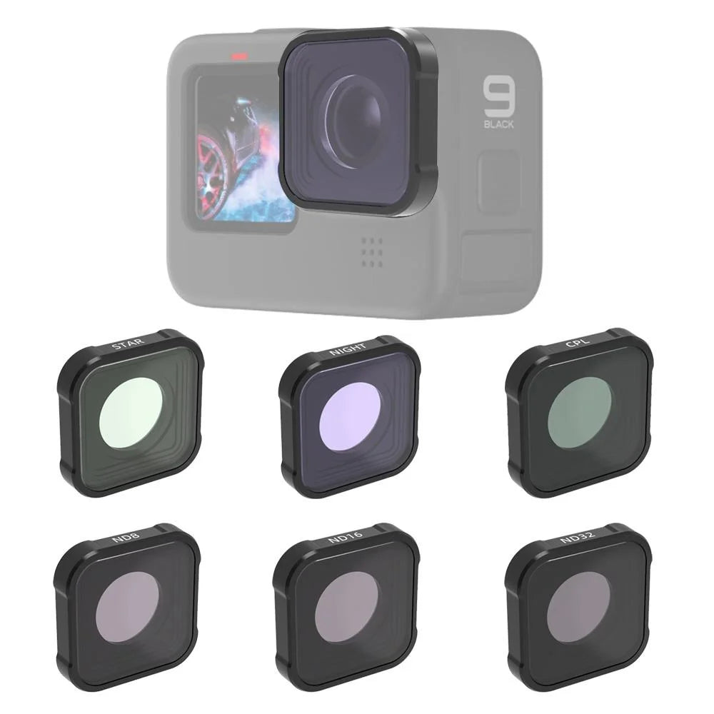 Kb Series Star Cpl Night Lens Filter for Gopro Hero10 / 9
