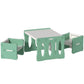 Keezi 3PCS Kids Table and Chairs Set HDPE - Baby & Kids >