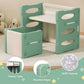 Keezi 3PCS Kids Table and Chairs Set HDPE - Baby & Kids >