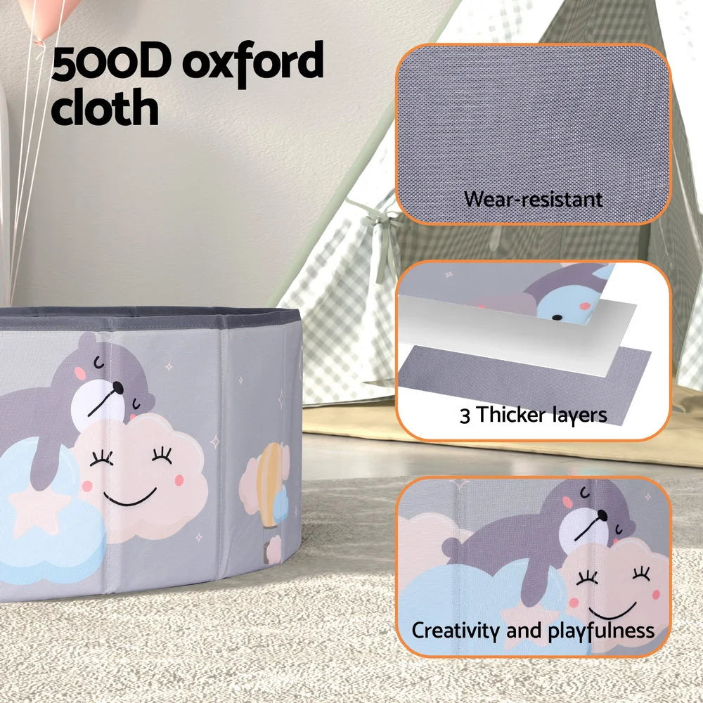 Keezi Kids Ball Pool Pit Toddler Ocean Play Foldable Child