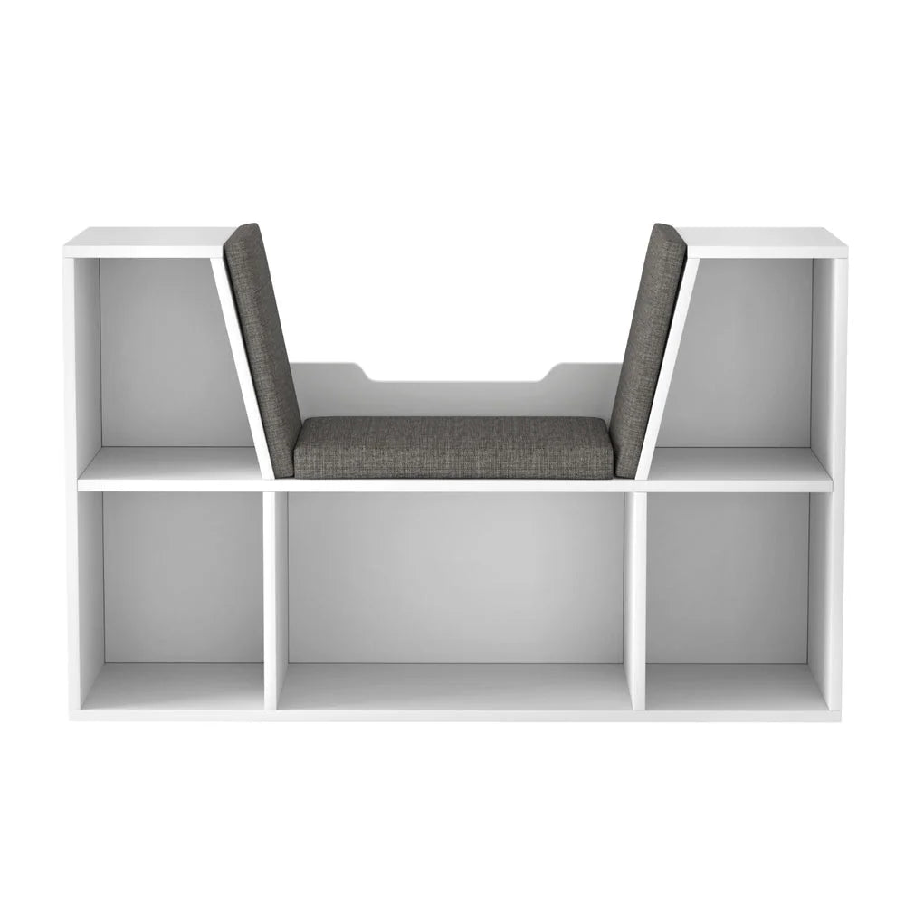 Keezi Kids Bookshelf Bookcase Toys Box Shelves Storage