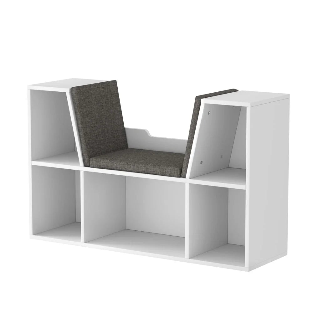 Keezi Kids Bookshelf Bookcase Toys Box Shelves Storage