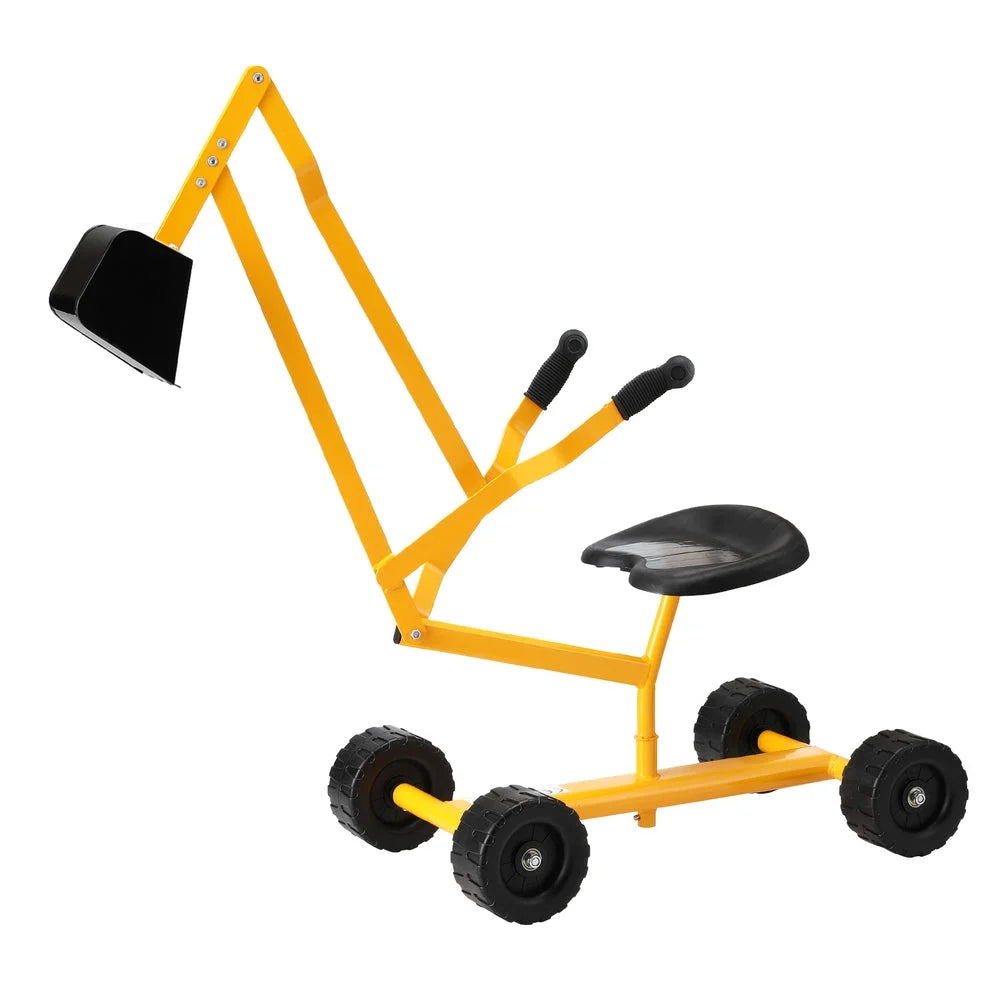 Keezi Kids Ride On Car Digger Bulldozer Sandpit Play Toys
