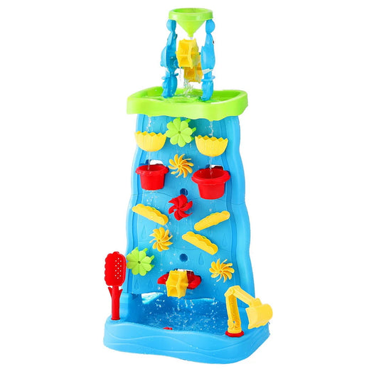 Keezi Kids Sand and Water Table Waterfall Wall Sandpit Toys
