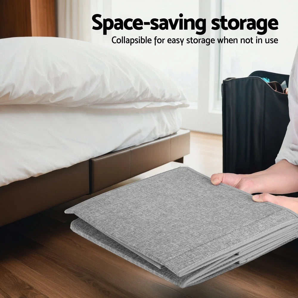 Keezi Large Toy Box Chest Storage with Flip-Top Lid