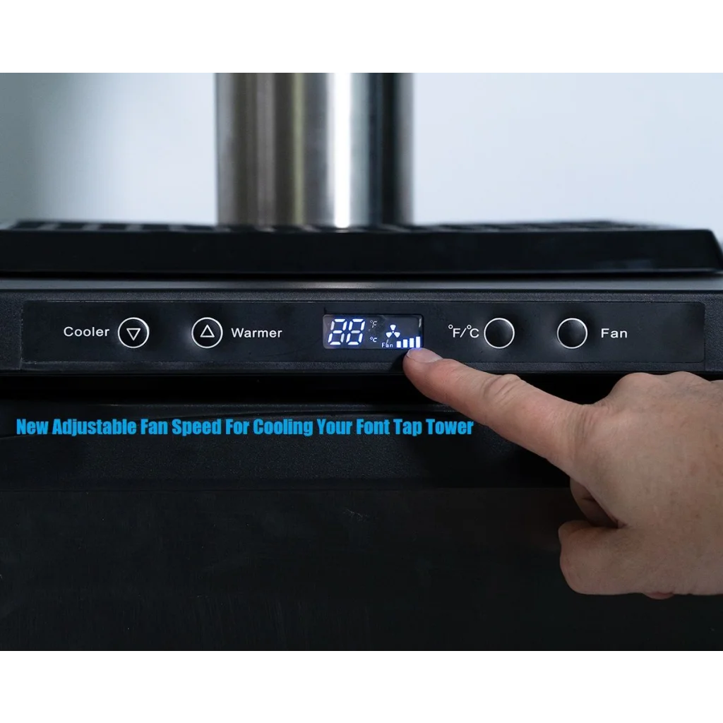 Keg King - Kegmaster Series XL Kegerator - Fastap Quadruple