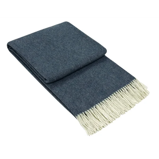 Kensington Throw - 10% Cashmere / 90% Super Fine Merino