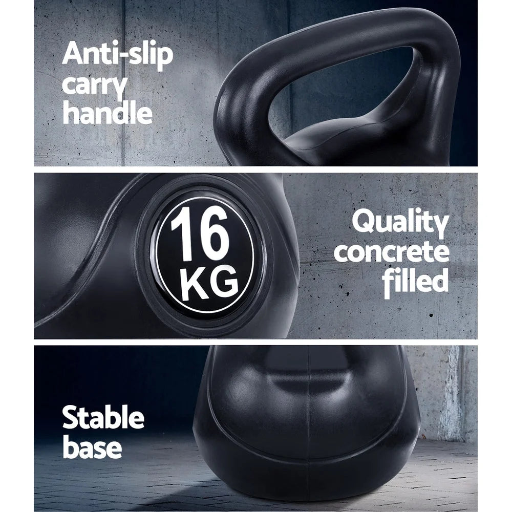 Kettlebell 16KG Weight Kit Fitness Exercise Strength