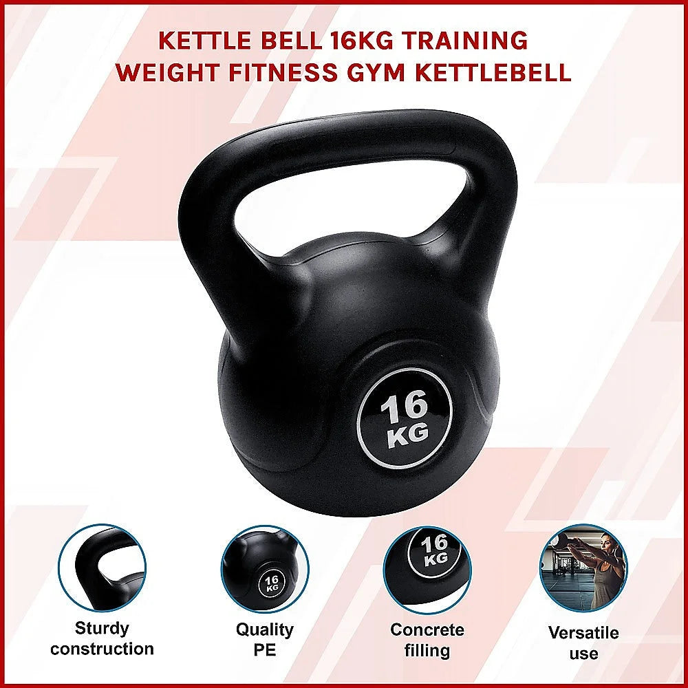 Kettlebell Training Weight Fitness Gym - 16KG - Fitness