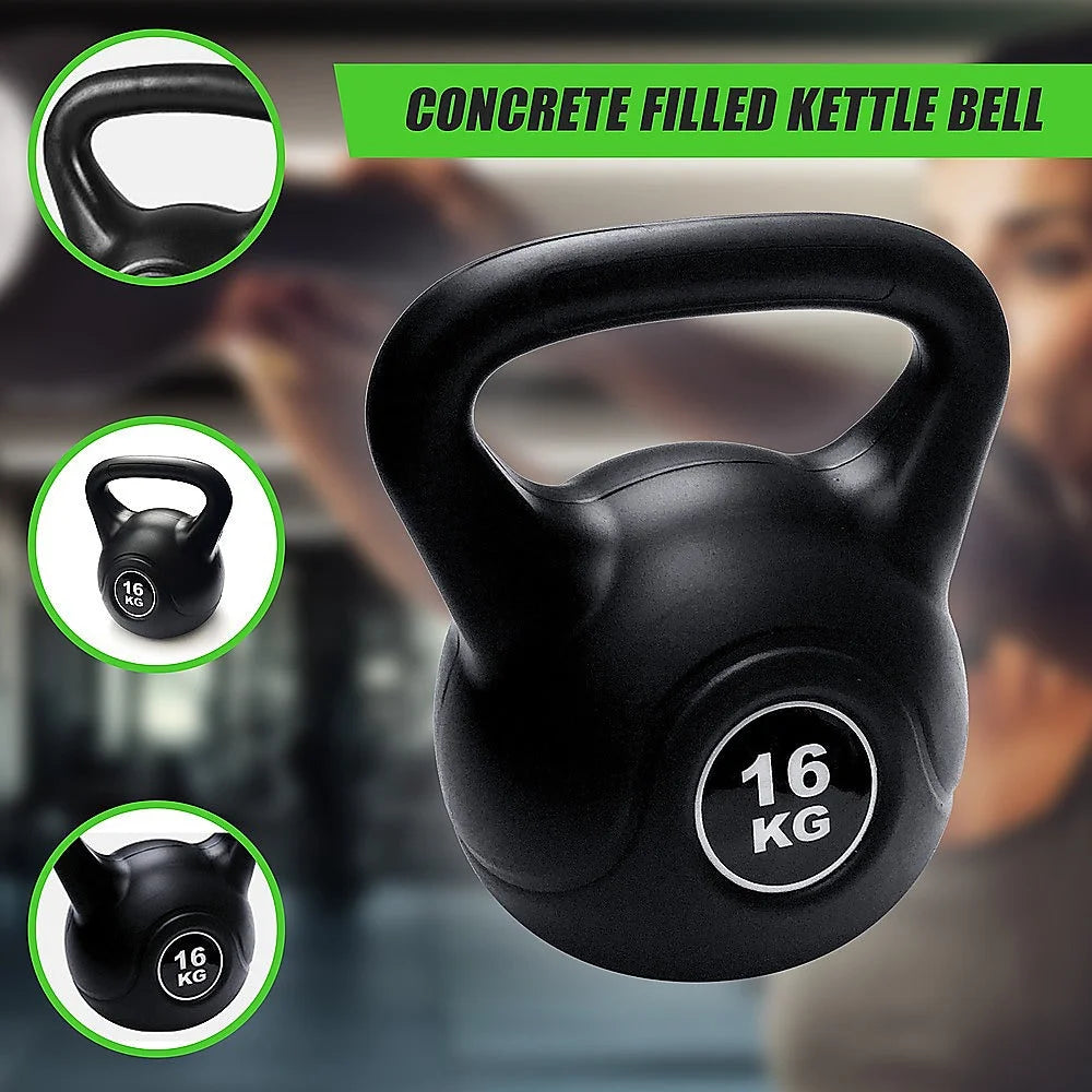 Kettlebell Training Weight Fitness Gym - 16KG - Fitness