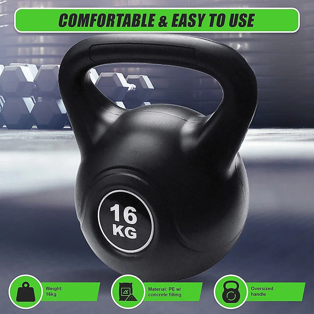 Kettlebell Training Weight Fitness Gym - 16KG - Fitness