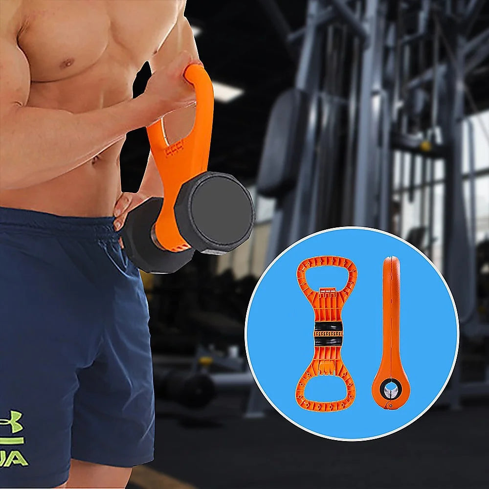 Kettlebell Weight Grip Workout Gym Dumbbells Clamp - Sports