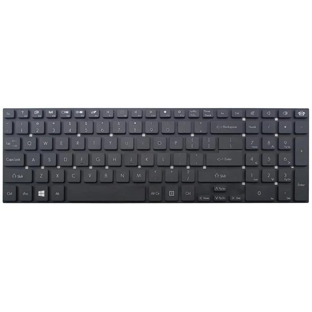Keyboard For Gateway Nv55S / Nv57H / Nv75S Laptop - Black-1915198265855447041
