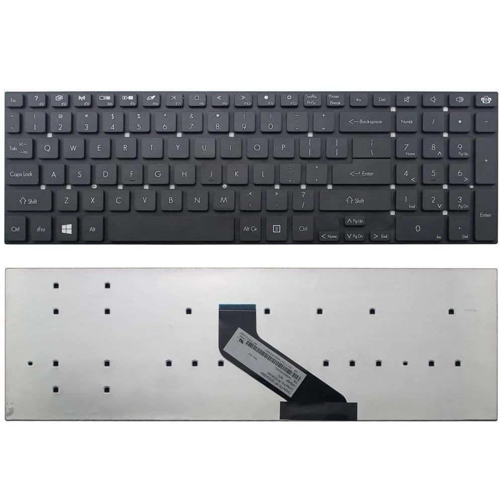 Nv55s Keyboard For Gateway Nv55S / Nv57H / Nv75S Laptop - Black – Home My Garden